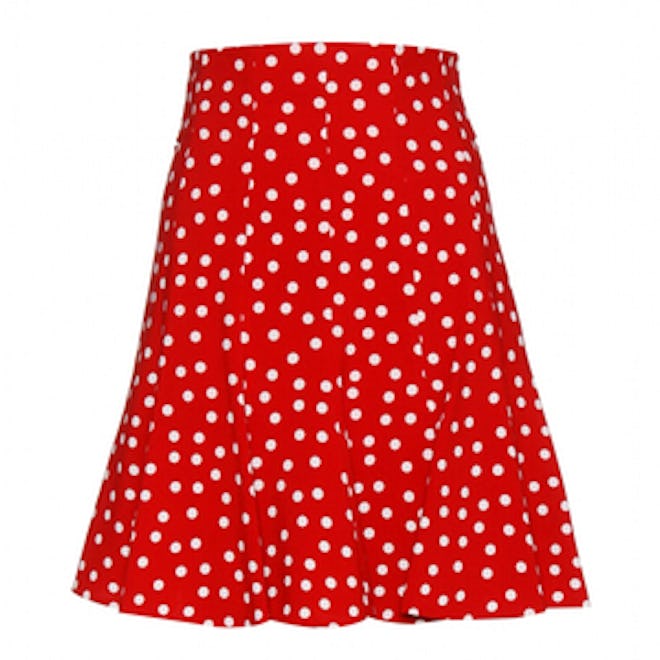 Polka-Dot Skirt