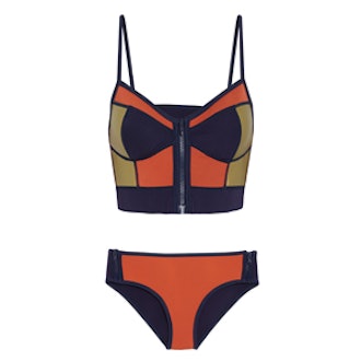 Zip Me Up Neoprene Bikini