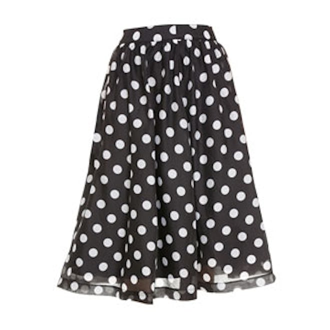 Polka Dot Full Skirt