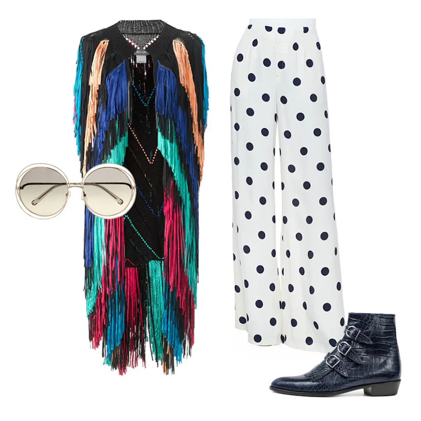 Polka Rocker How To Wear Polka Dot Pants, Three Ways