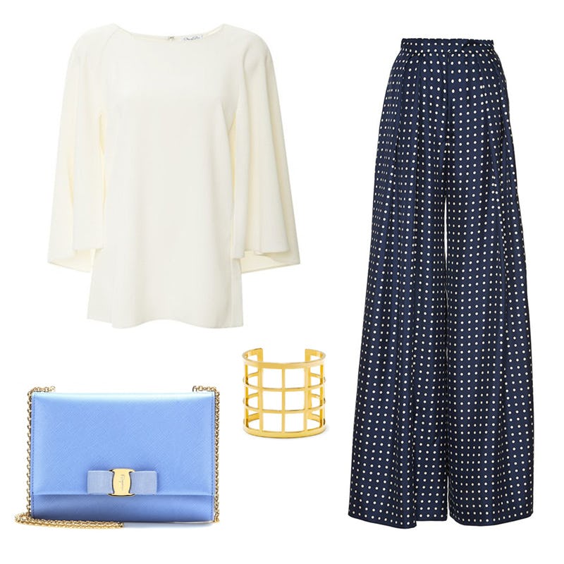 How To Wear Polka Dot Pants, Three Ways