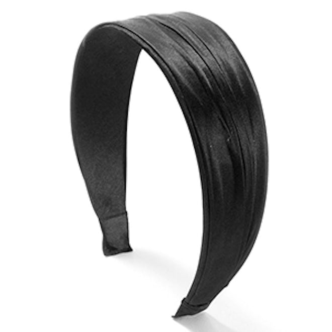 Silky Black Headband