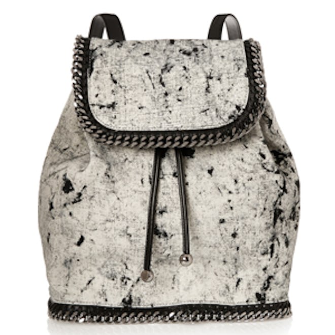 The Falabella Printed Canvas Backpack