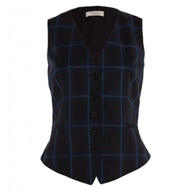 Millie Large Checked Waistcoat
