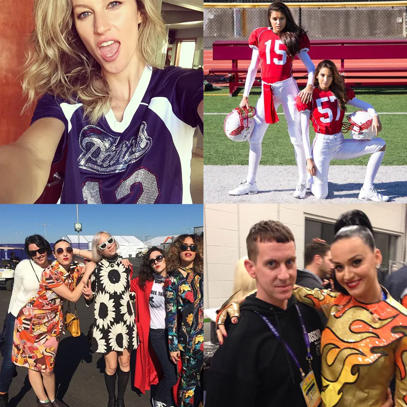 Our Fave Fashion Girls And Guys Show Their Team Spirit
