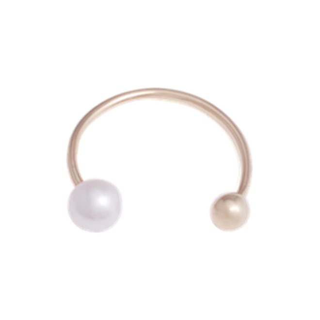 Pearl Orbit Ring