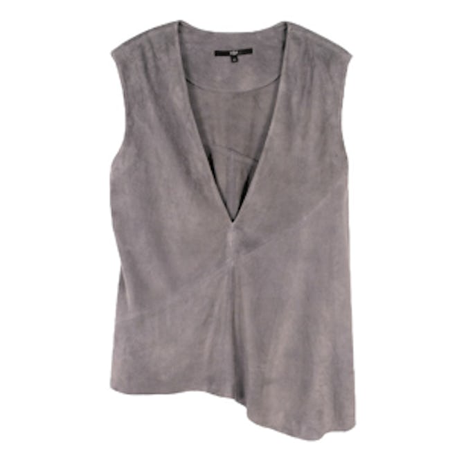 Featherweight Suede Top
