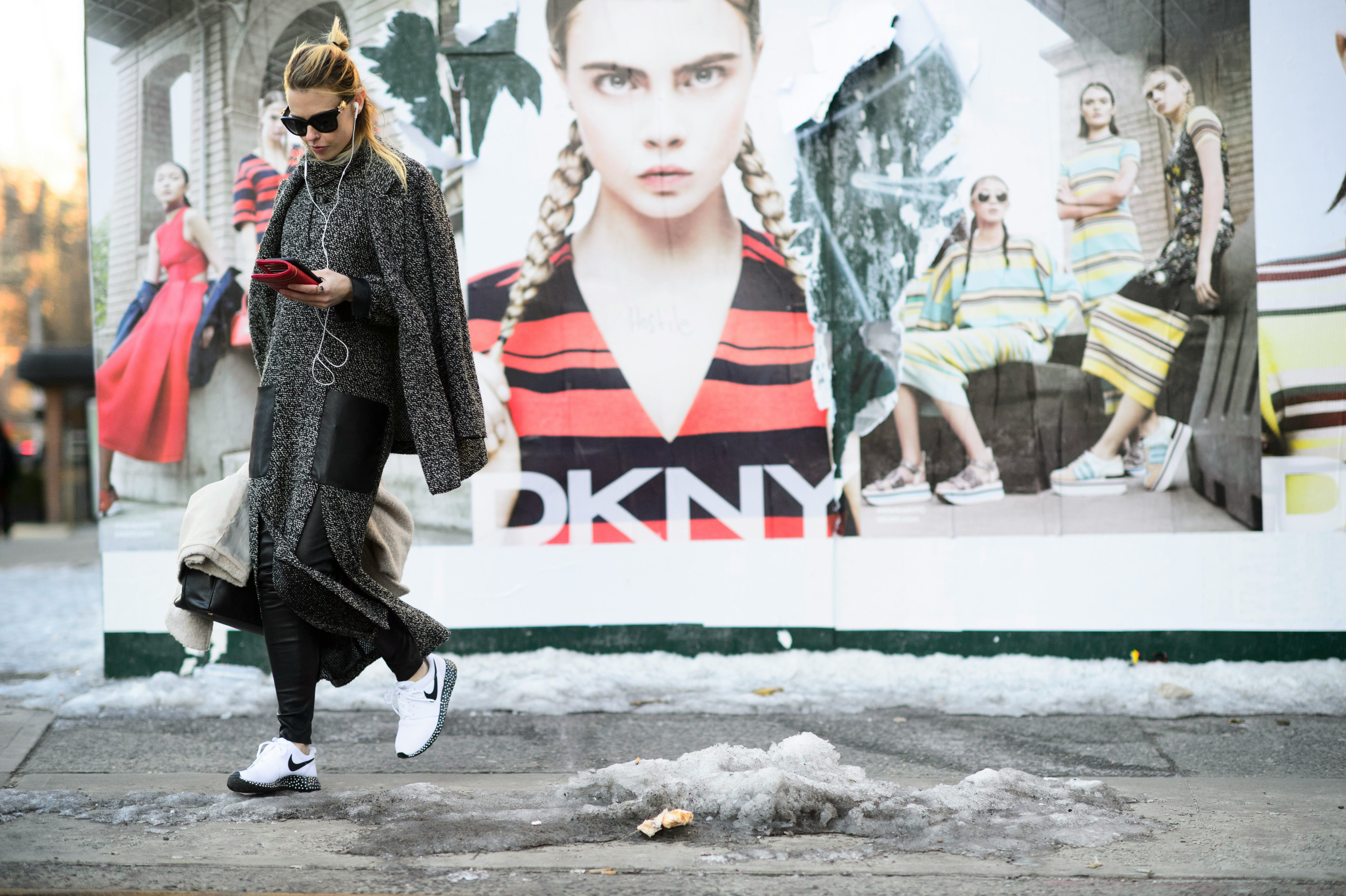 Winter Street Style From The Fall 2015 Shows
