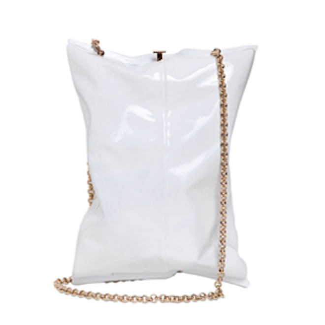 Bag Packet Enameled Brass Clutch