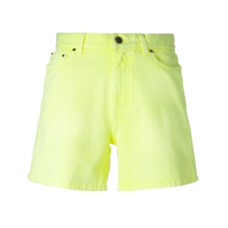 Neon Denim Shorts