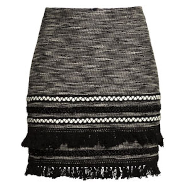 Skirt With Fringe