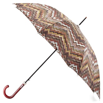 Zigzag Crook Handle Umbrella