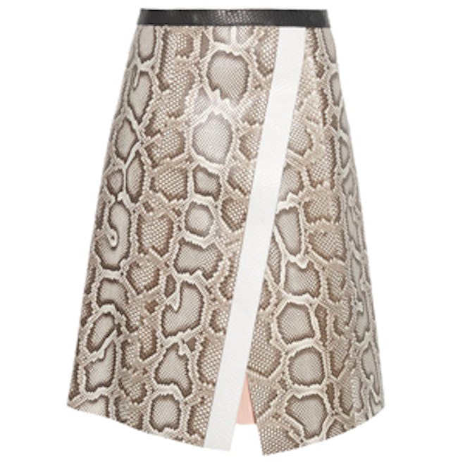 Asymmetric Python Skirt