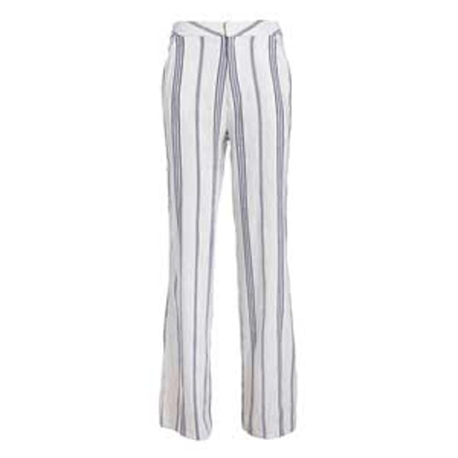 Striped Linen Blend Pants