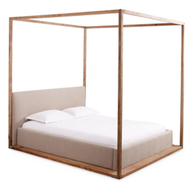 Bryan Linen Canopy Bed