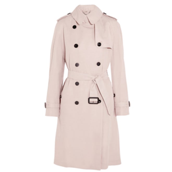 Gabardine Trench Coat