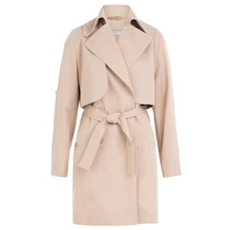 Cotton-Blend Trench Coat