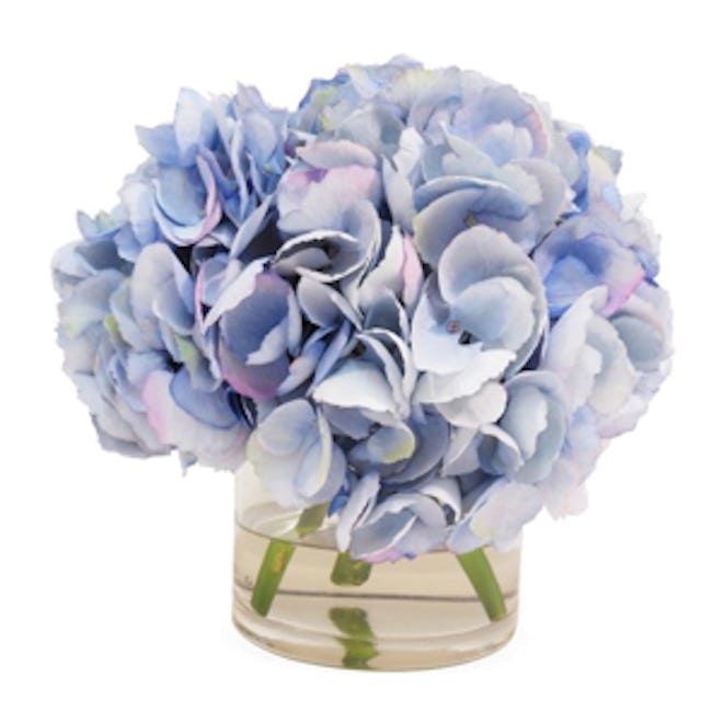 10″ Faux Hydrangea in Vase