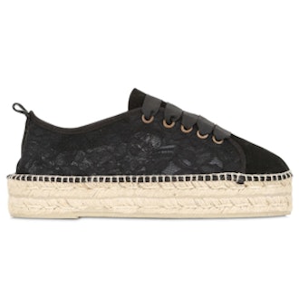 Lace Espadrille Sneakers
