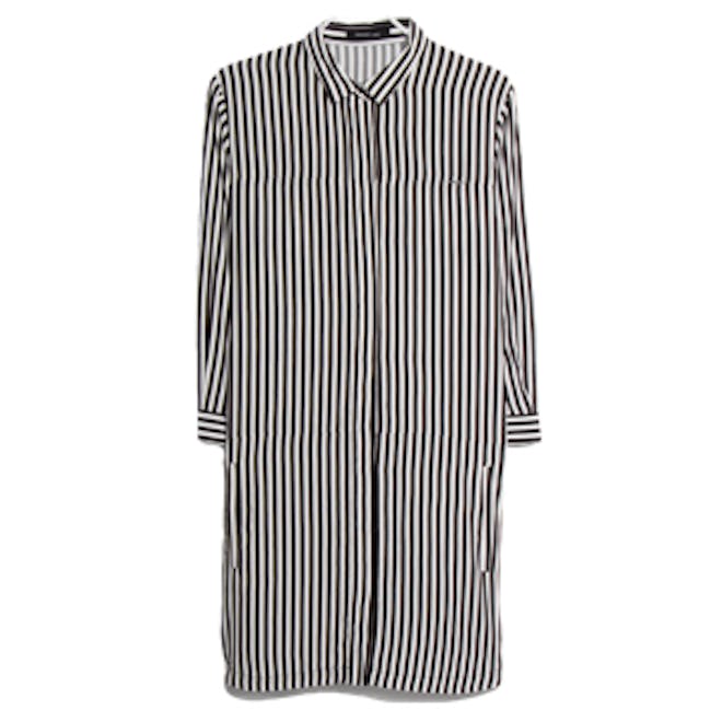 Striped Shirt Dress
