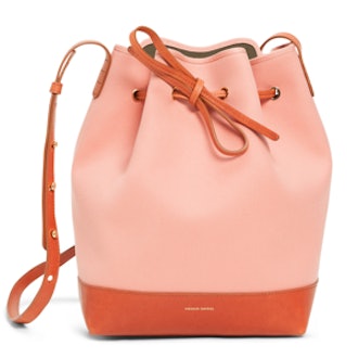 Canvas Mini Bucket Bag