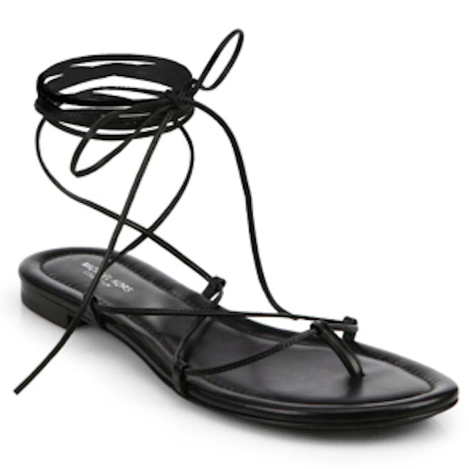 Bradshaw Lace-Up Leather Sandals