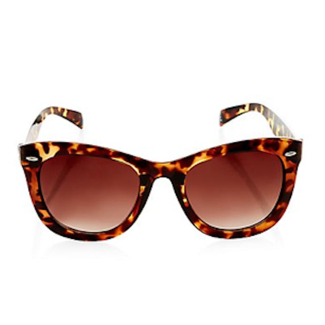 Brown Tortoiseshell Cat Eye Sunglasses