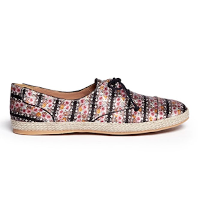 Dolly Lace-Up Espadrille Flats