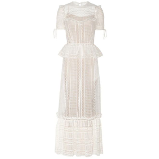 Alda Guipure Lace Gown