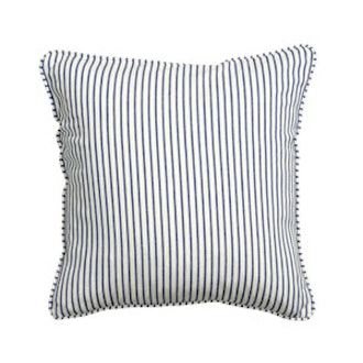 Cotton Cushion Cover in Dark Blue