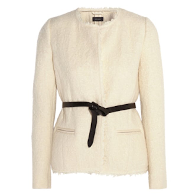 Satchell Belted Boucle Jacket