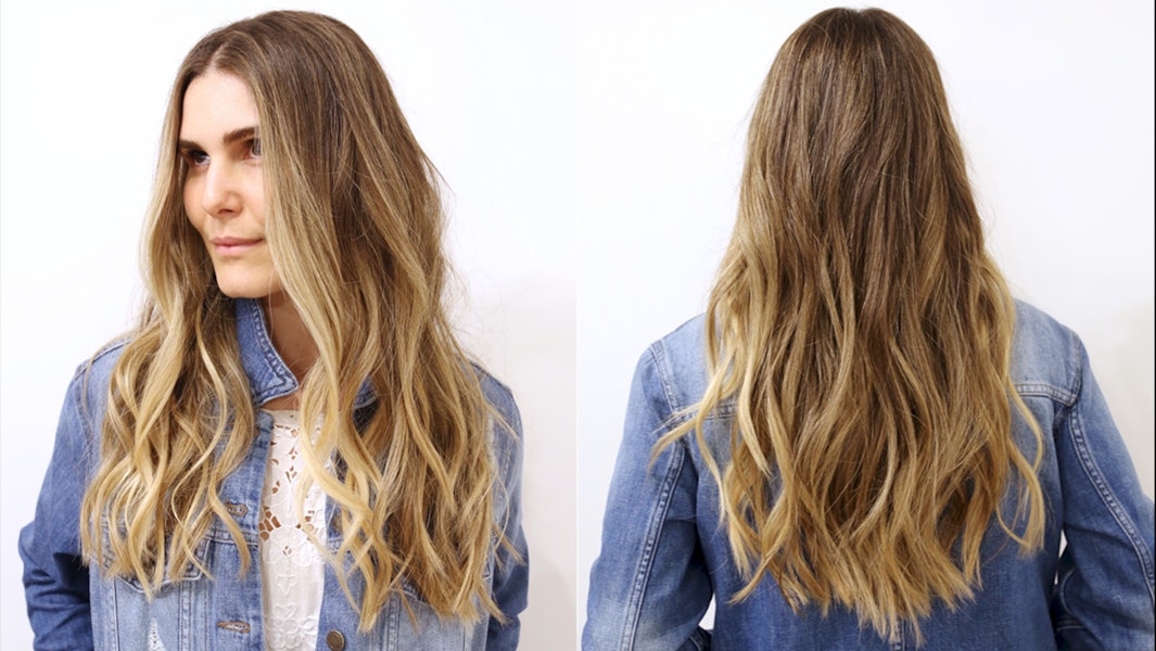 Hair Dare The Easiest Way To Go From Brunette To Blonde