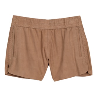 Suede Shorts