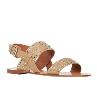 Studded Double-Band Sandals