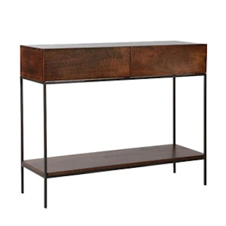 Rustic Storage Console in Cafe