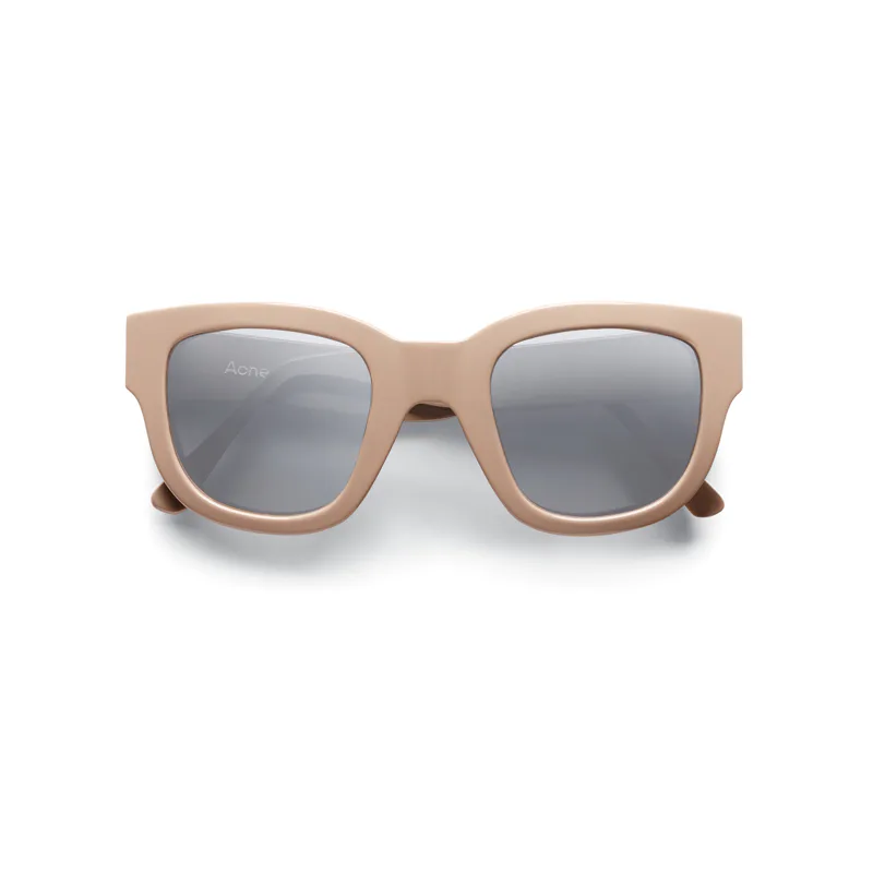 Acne Sunglasses in Taupe Brown Acne Studios Button-up shirt - Taupe Brown - BB0608-DIA  main image 4