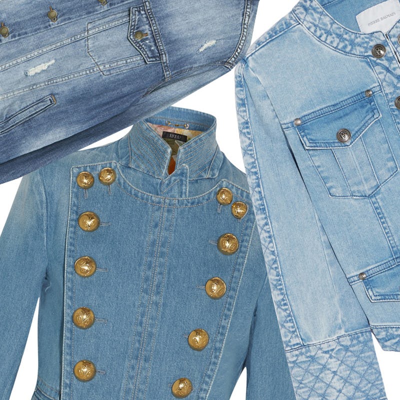 decorative jean jackets