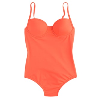 Neon Underwire One-Piece Swimsuit