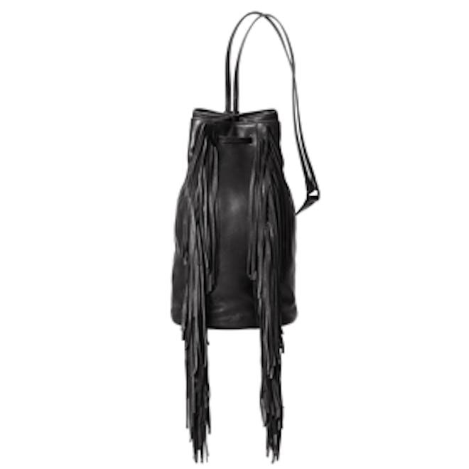 Prince Street Leather Fringe Sling Bag