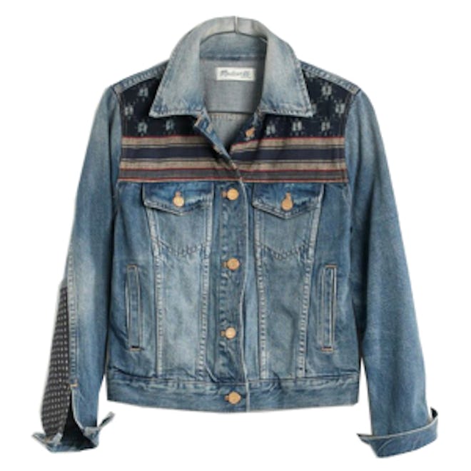 Patched Jean Jacket