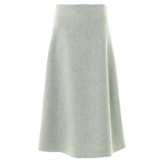 Devan Melange Midi Skirt