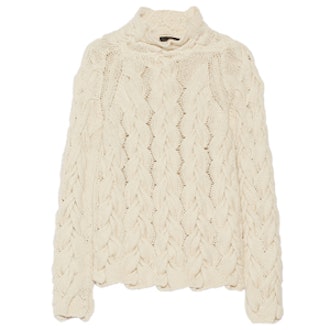 Leander Cable-Knit Cashmere Sweater