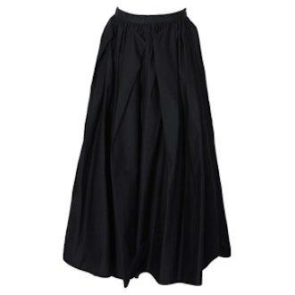 Satin Poplin Skirt