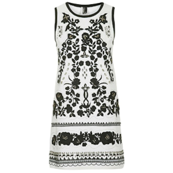 Embroidered Crystal Dress