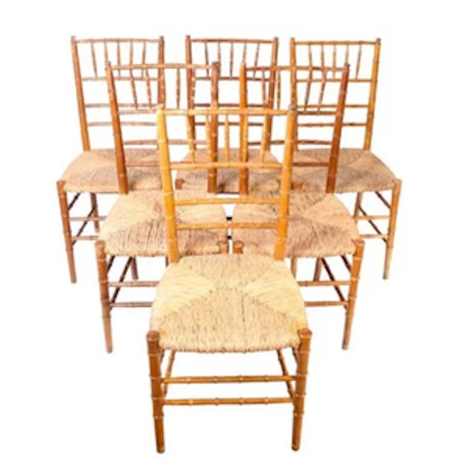 Set of 6 Chiavari Chairs