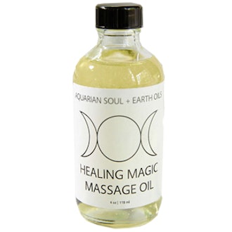 Healing Magic Gemstone Massage Oil