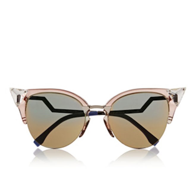 Crystal-Embellished Sunglasses