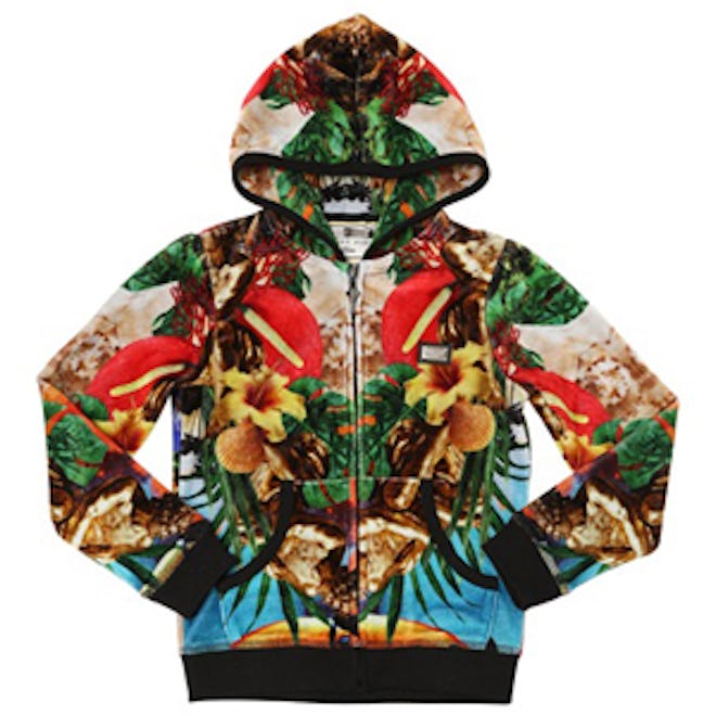 Toucan Paradise Chenille Sweatshirt