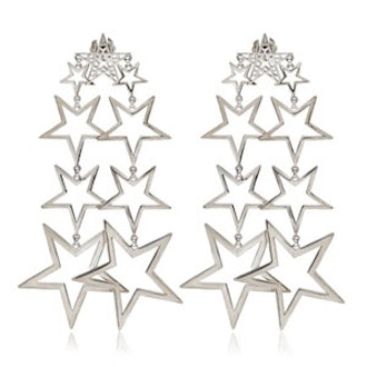 Chandelier Star Earrings