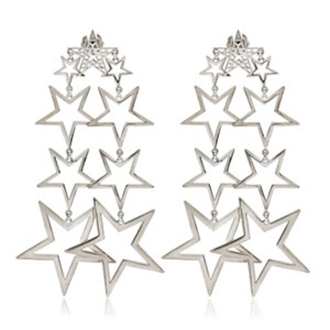 Chandelier Star Earrings